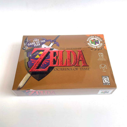 Zelda Ocania Of Time Game With N64 Case & Cart